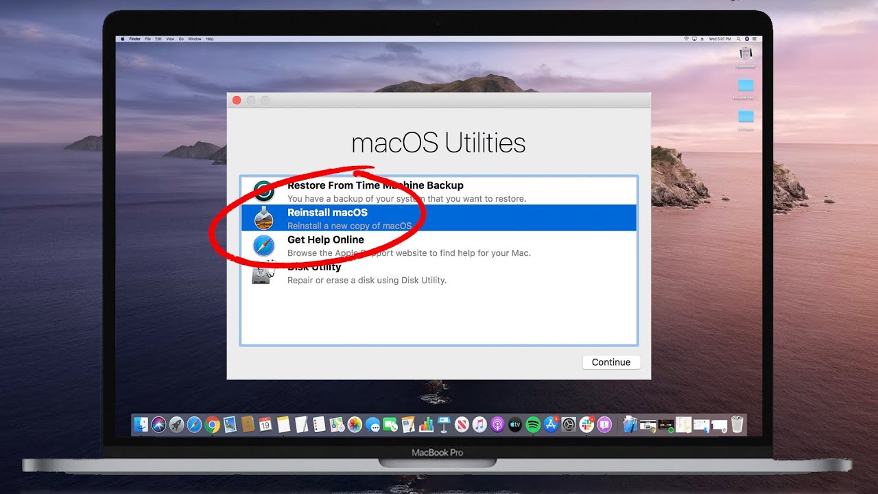 Reinstall Apps That Came With Your Mac
