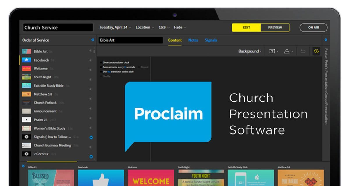 church presentation software for mac